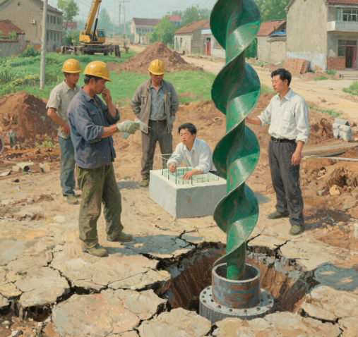 2025年螺旋钢管行业趋势分析 新型叶片式螺旋钢管桩极限承载性能突破与管件发展